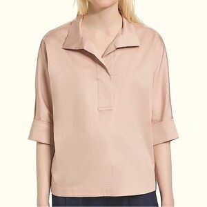 NWT Ted Baker Avereye Rose Batwing Popover Top